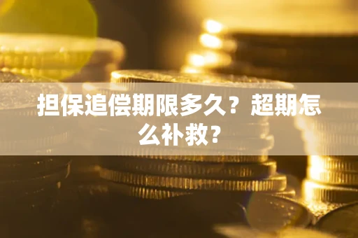 北京担保追偿期限多久？超期怎么补救？